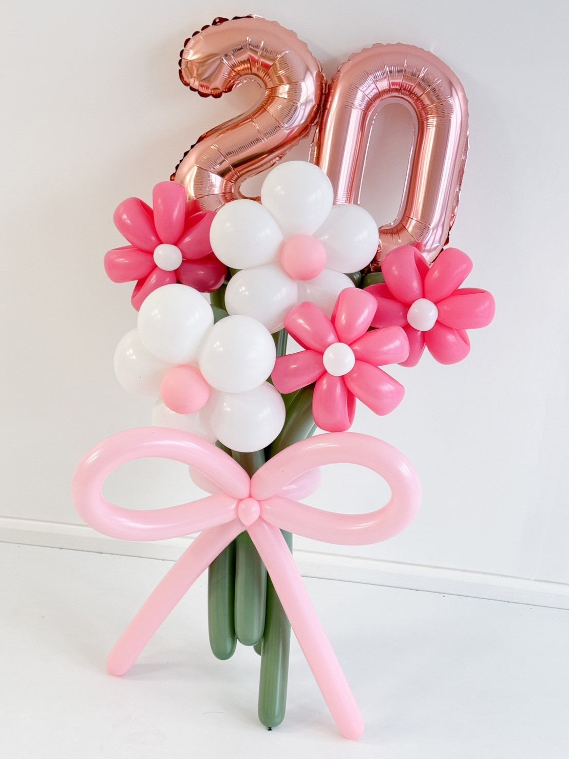 Bloom & Count - Balloon Number Bouquet - BestBloomBuddy