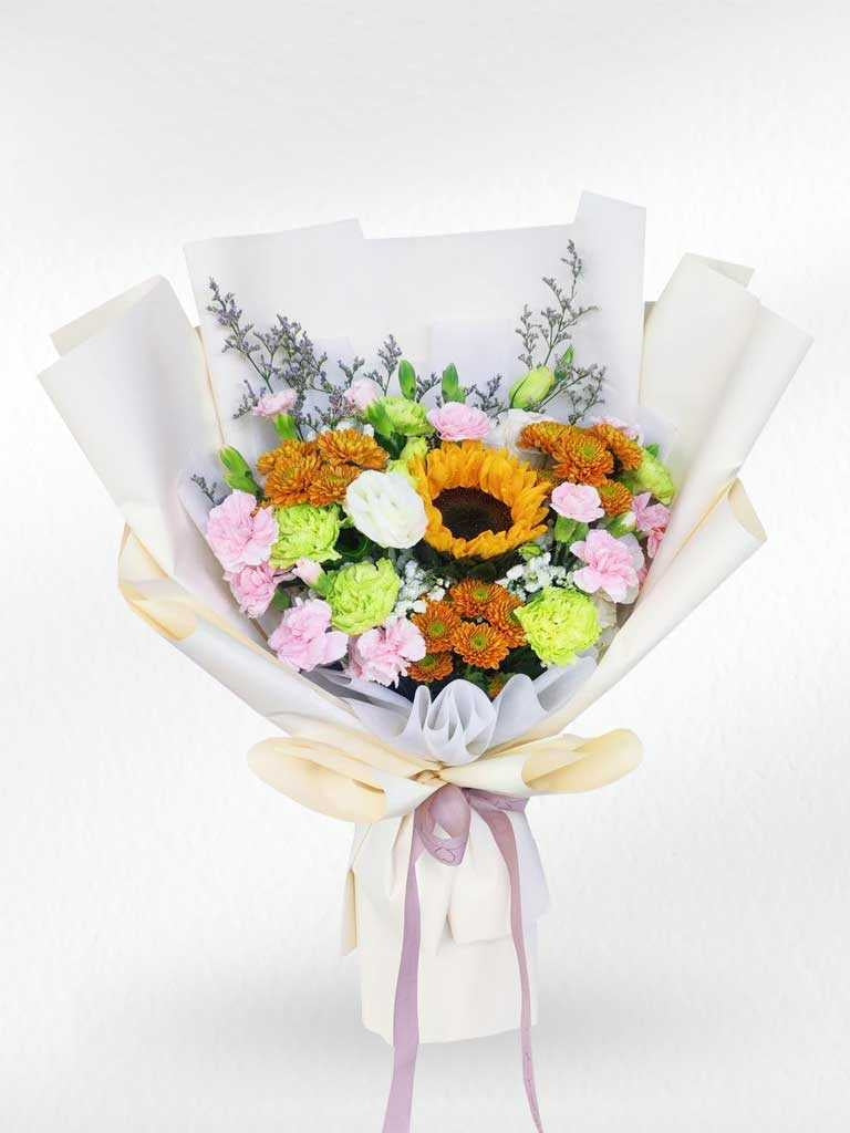Sunny Splendor - Sunflower Bouquet - BestBloomBuddy
