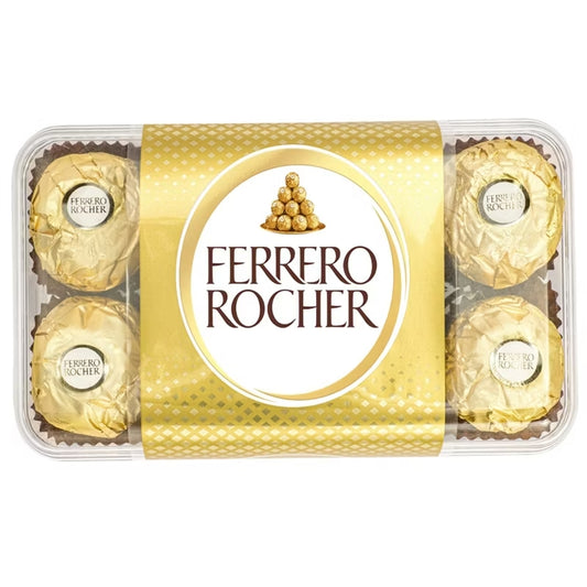 Ferrero Rocher - Chocolate (T16/200g.) เฟอร์เรโรรอชเชอร์ช็อกโกแลต - BestBloomBuddy