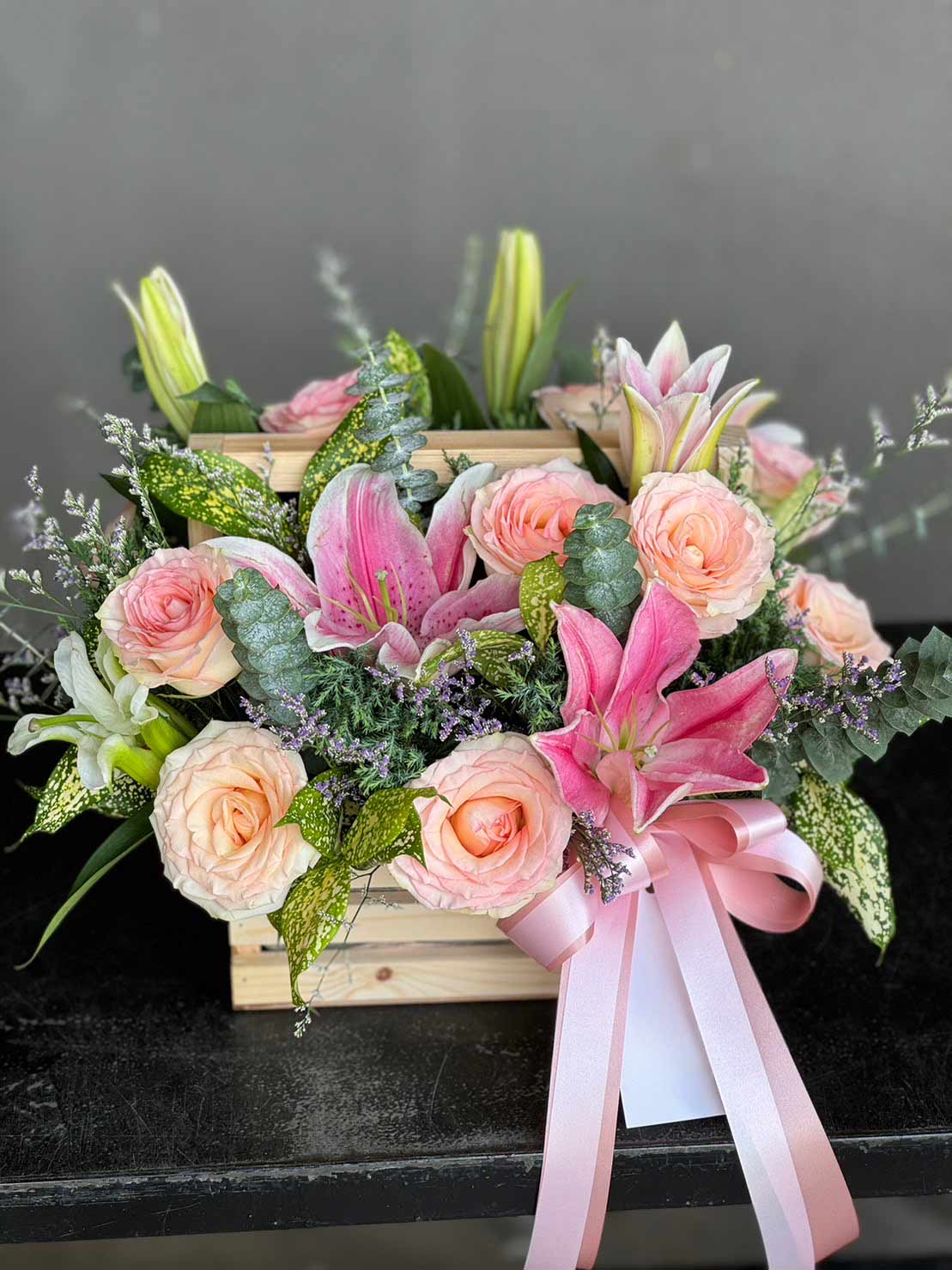 Sweet Princess - Flower Basket - BestBloomBuddy
