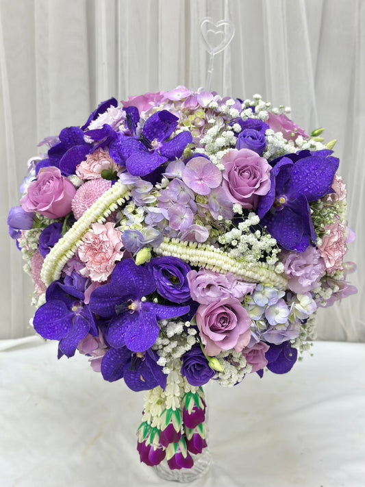 Rojana (รจนา) – Purple Thai Flower Vase - BestBloomBuddy