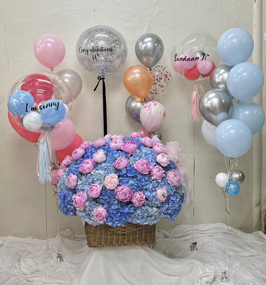 Love in the Sky – Flower Basket - BestBloomBuddy