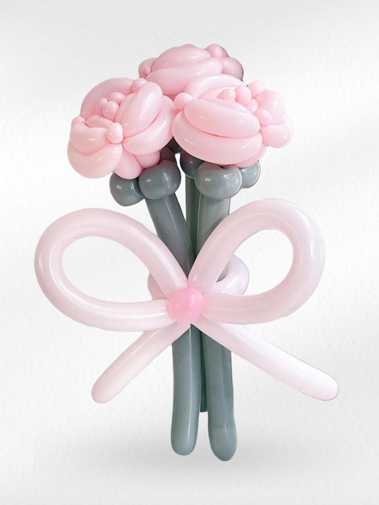 Pink Paradise – Balloon Flower Bouquet - BestBloomBuddy