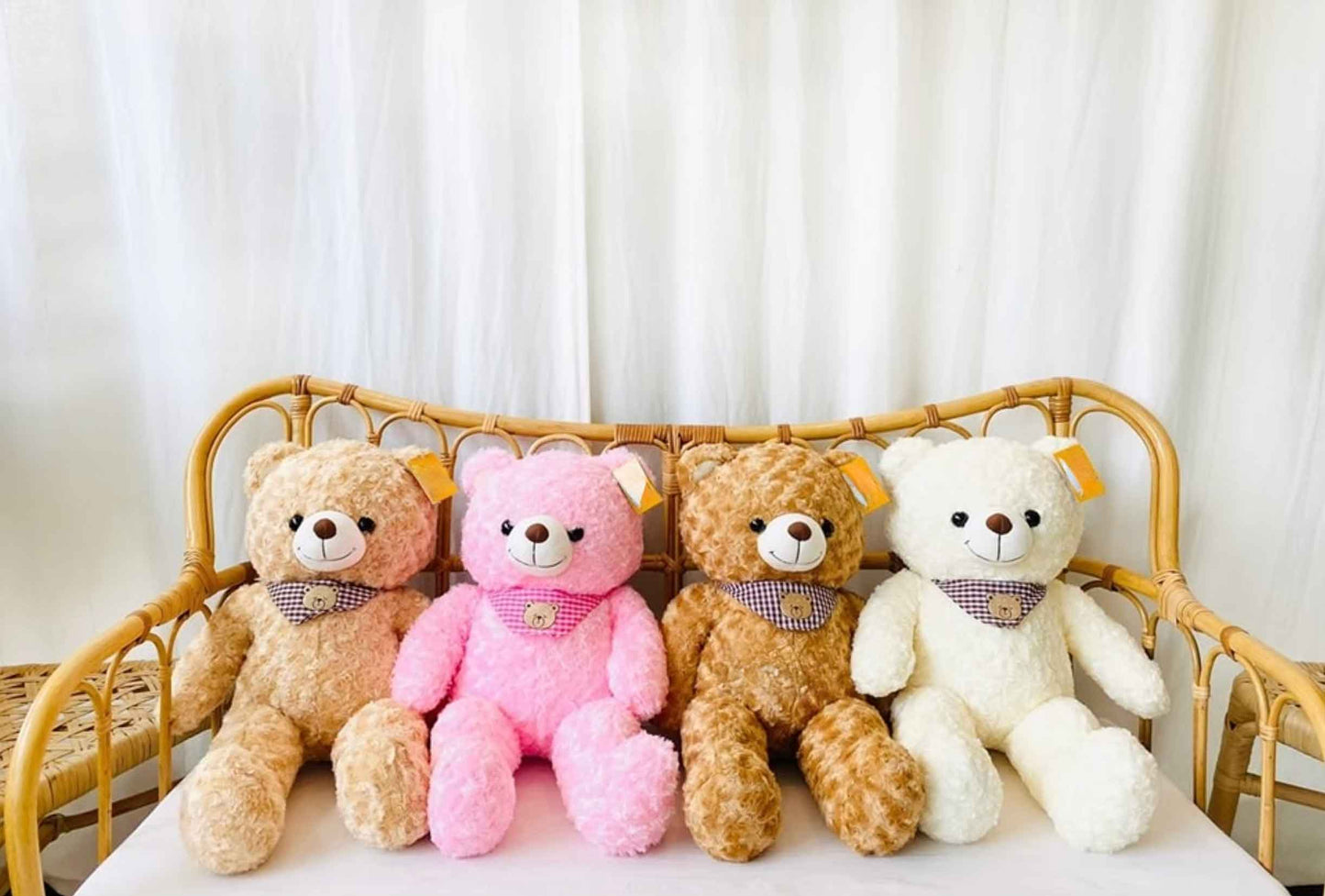 Choco Muffin Teddy Bear — ตุ๊กตาหมีน่ารัก (สีน้ำตาล) - BestBloomBuddy