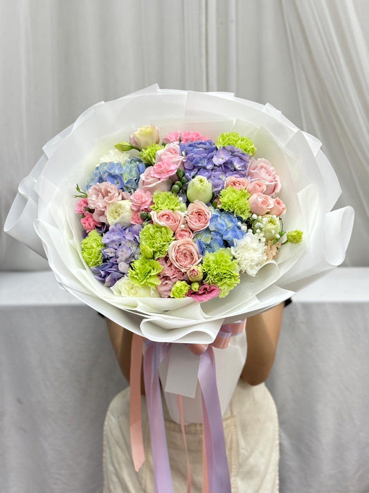 Love Garden - Mixed Flower Bouquet - BestBloomBuddy