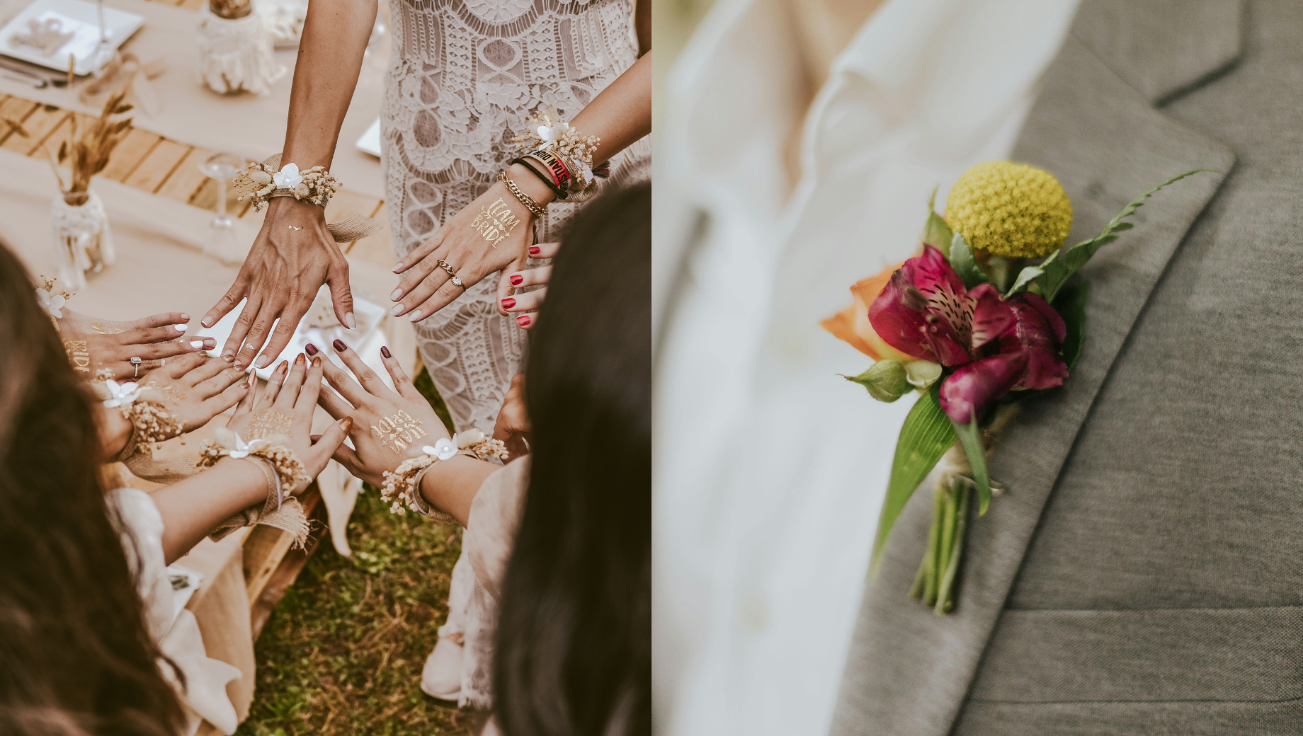 Wrist Corsage and Boutonniere: The Essential Wedding Flowers You Shouldn't Forget
