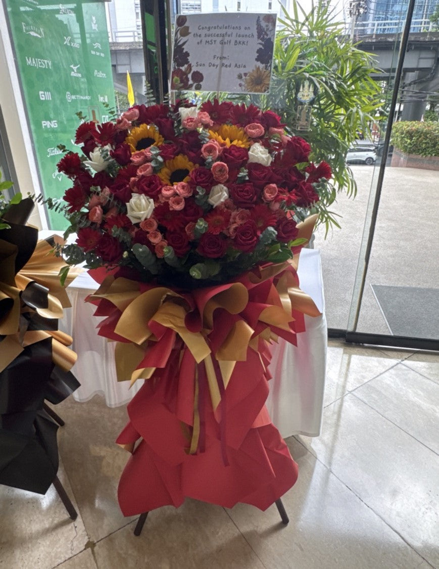 Red Lucky – Grand Opening Flower Stand