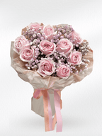 10pinkroseswithbaby_sbreathkoreanstyle - BestBloomBuddy