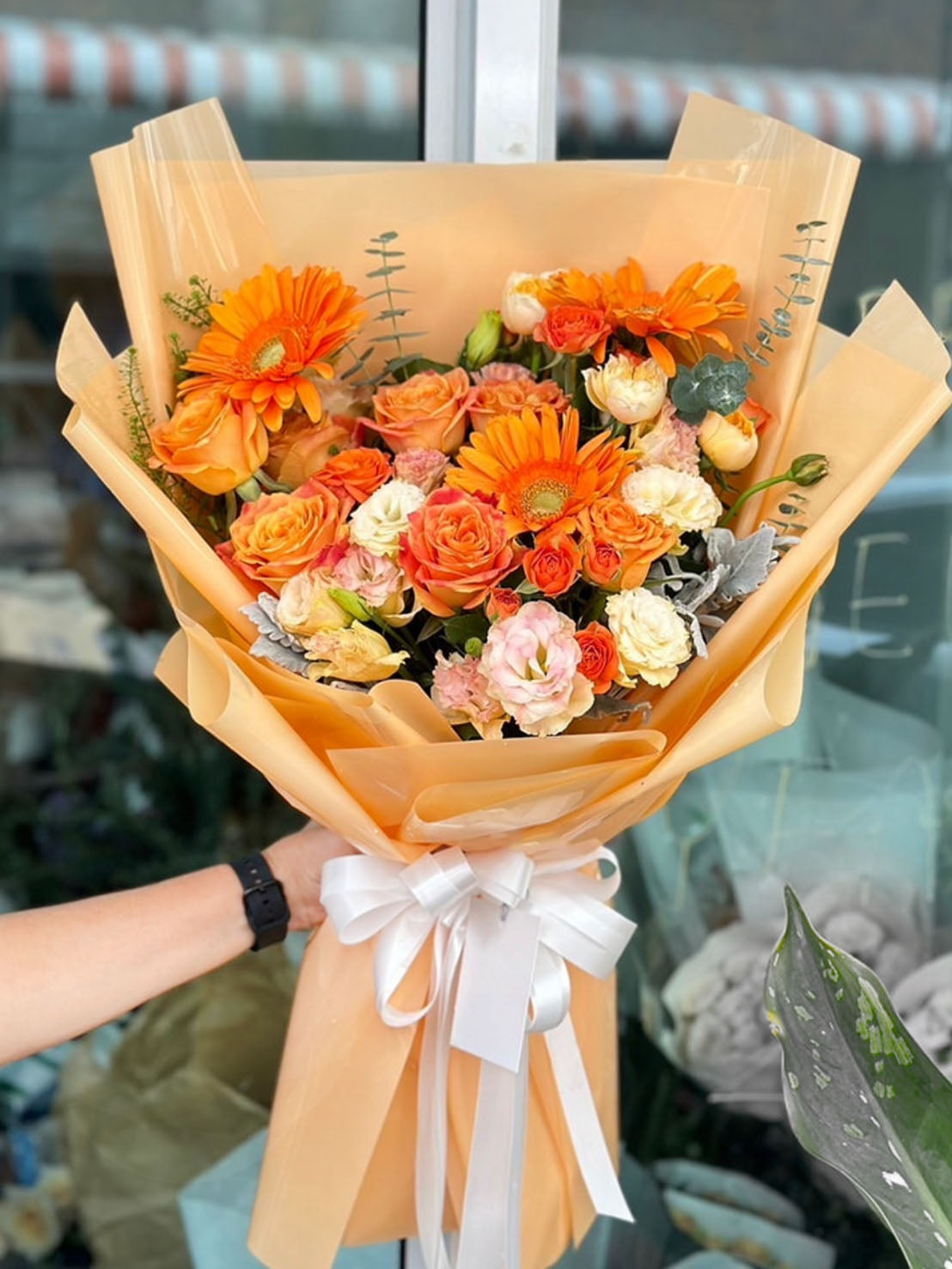Cheerful Rays – Mixed Flower Bouquet