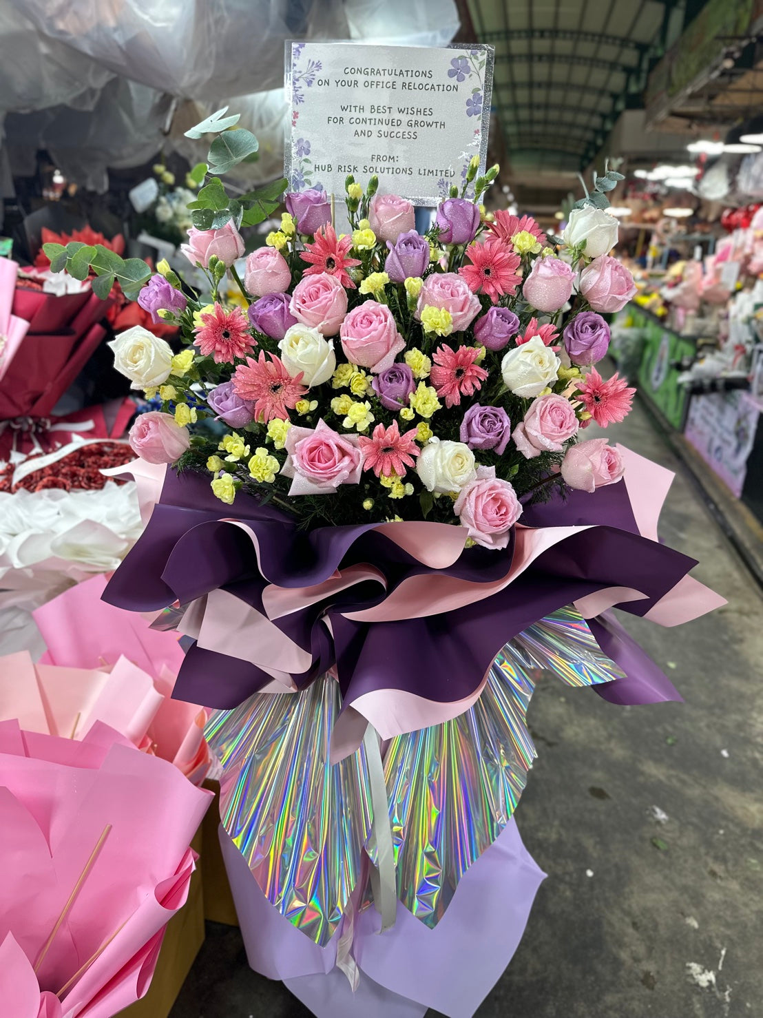 Royal Success – Grand Opening Flower Stand