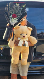 One & Always – Single Red Rose Bouquet - BestBloomBuddy