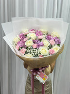 Mixed flower bouquet featuring colorful blooms from BestBloomBuddy's Lovely Bloom collection, perfect for decorative arrangements.