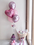 Pink Congrats – Balloon Bouquet