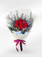 Love's Whisper - 7 Roses Bouquet - BestBloomBuddy
