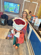 The Roses of Love - 20 Red Roses Bouquet - BestBloomBuddy