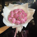 Blushing Grace – 20 Pink Lotus Bouquet - BestBloomBuddy