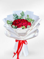 Timeless Romance - 30 Red Roses Bouquet - BestBloomBuddy