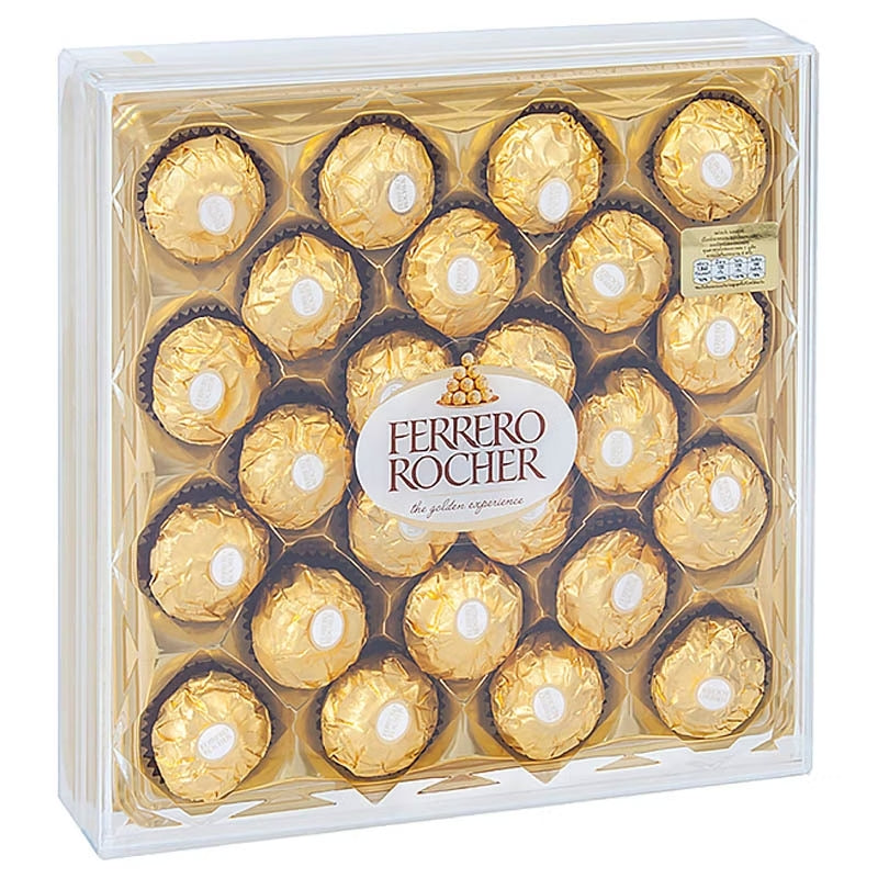 Ferrero Rocher - Chocolate (T24/300g.) เฟอร์เรโรรอชเชอร์ช็อกโกแลต - BestBloomBuddy