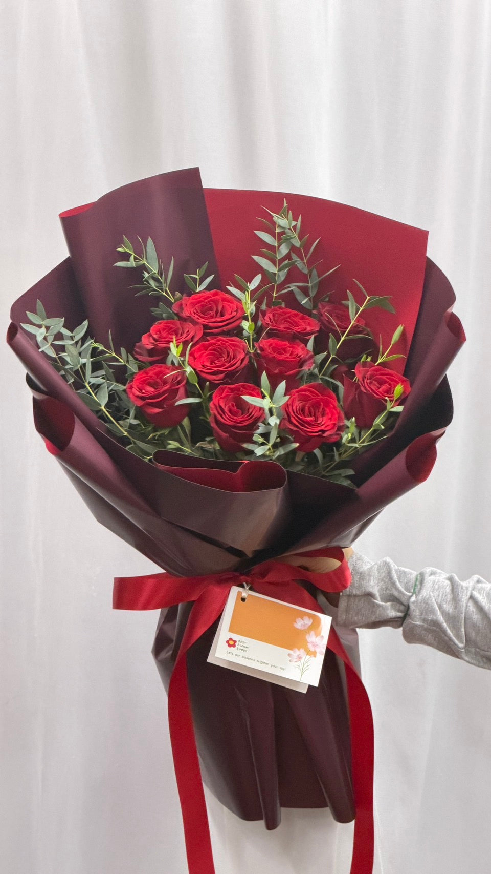 My Only Love – 10 Red Roses Bouquet
