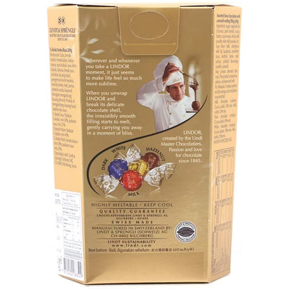 Lindt Lindor Cornets Assorted Chocolate (200g.) ลินด์ ลินดอร์คอเนตช็อกโกแลต รวมรส - BestBloomBuddy