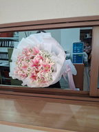 Blush & Bloom – Pink Lily Bouquet
