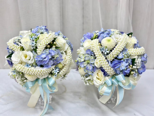 Mekhala (เมขลา) – Blue Thai Flower Vase