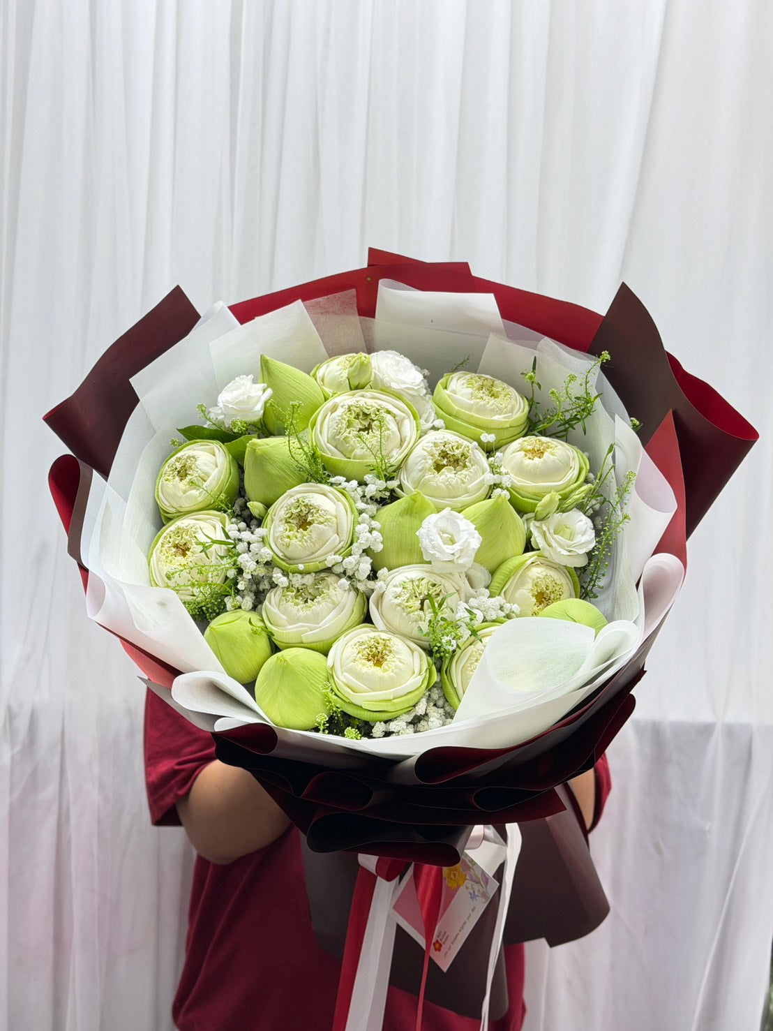 The White Lotus - Lotus Bouquet - BestBloomBuddy
