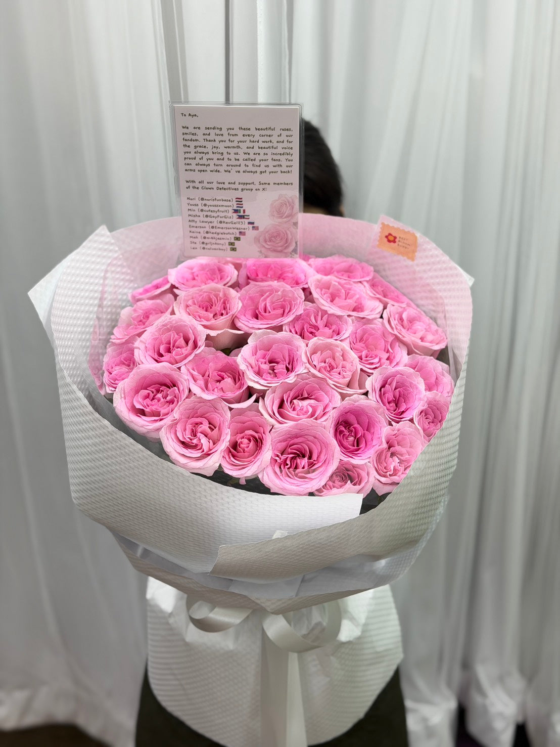 La Vie En Rose – 30 Pink Roses Bouquet