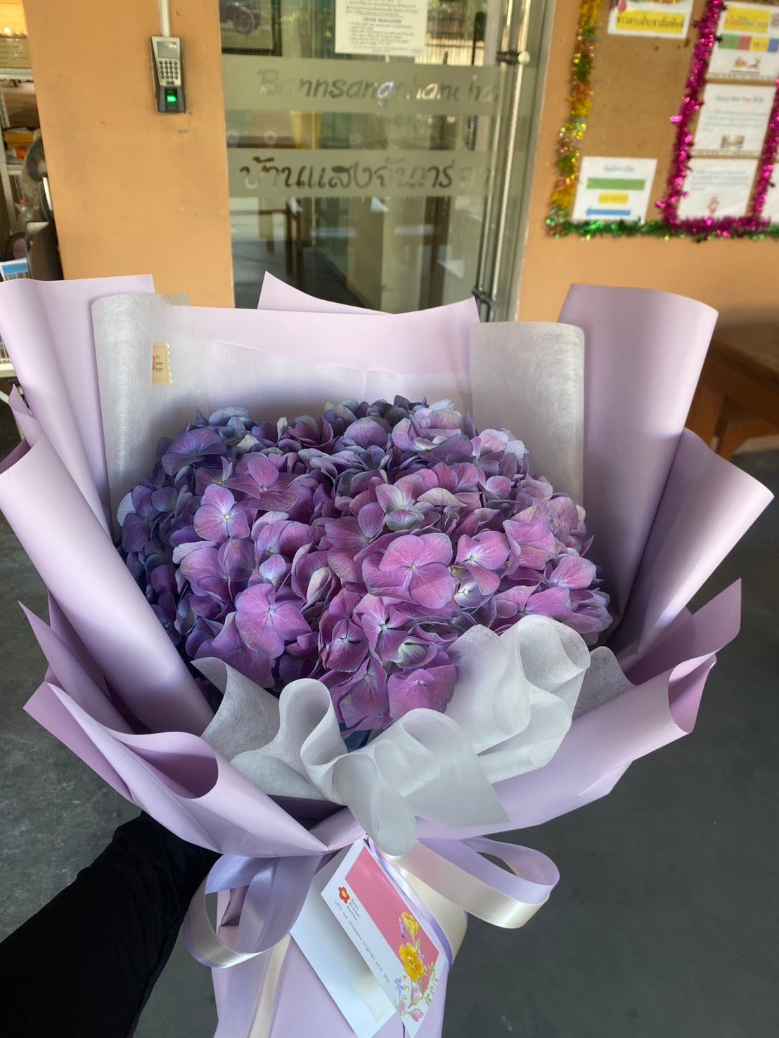 Purple Love – Hydrangea Bouquet - BestBloomBuddy