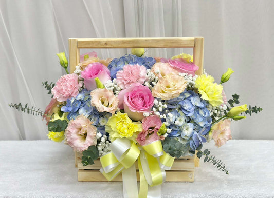 Blissful Bloom - Flower Basket