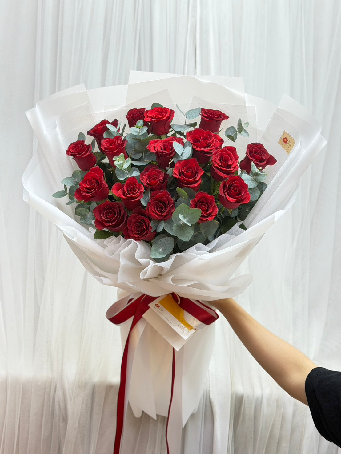 You & Me - 20 Red Roses Bouquet - BestBloomBuddy