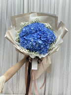 Gentle "Blue" Pastel - Hydrangea Bouquet - BestBloomBuddy