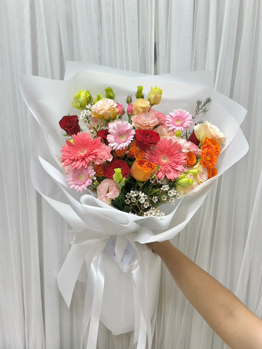 Cheerful Heart – Mixed Flower Bouquet - BestBloomBuddy