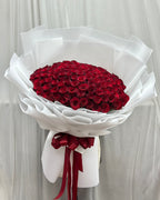 Century of Love  - 100 Red Roses Bouquet - BestBloomBuddy