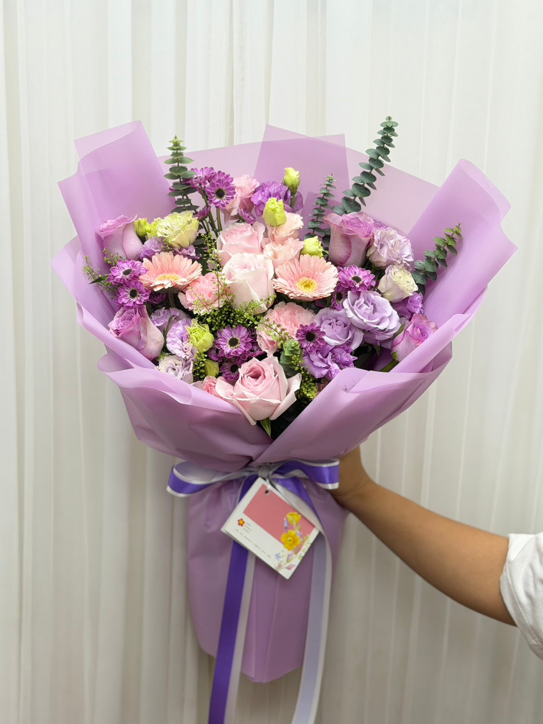Pastel Moment – Mixed Flower Bouquet - BestBloomBuddy