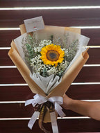 Hello Sunshine - Single Sunflower Bouquet - BestBloomBuddy