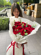 You & Me - 20 Red Roses Bouquet - BestBloomBuddy