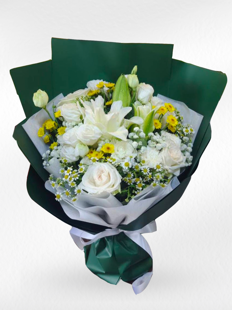 Garden Whisper – Mixed Flower Bouquet