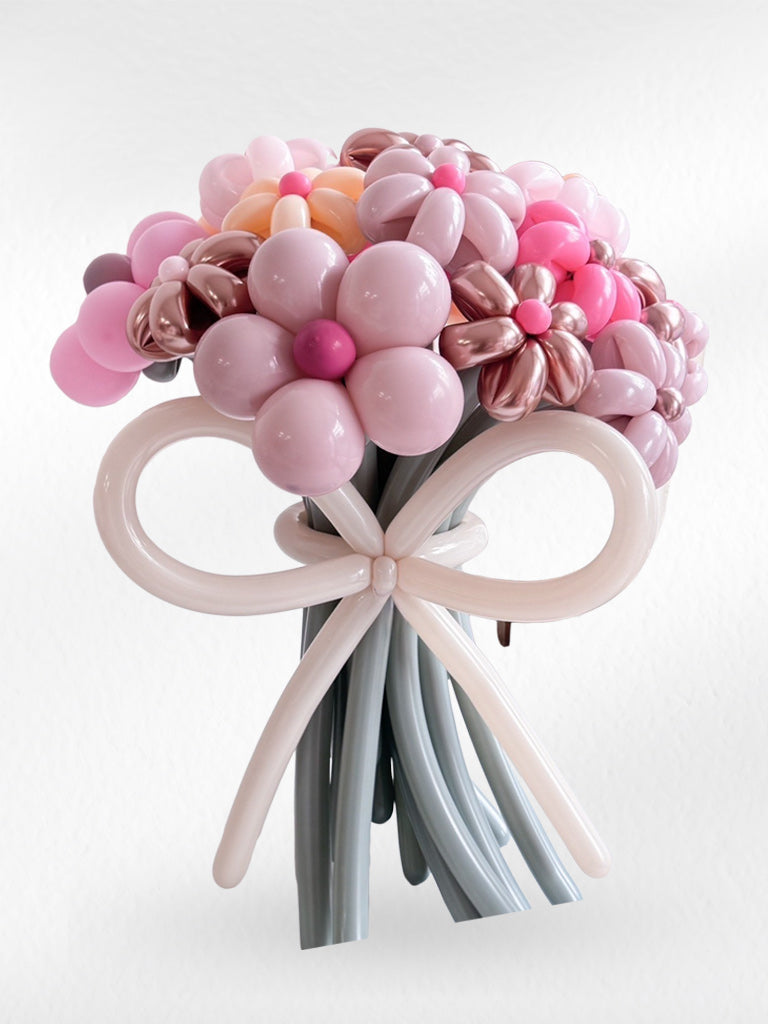 Sweetie Darling - Balloon Flower Bouquet - BestBloomBuddy