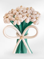 Golden Grace – Balloon Flower Bouquet - BestBloomBuddy