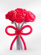 Scarlet Spark – Balloon Flower Bouquet - BestBloomBuddy