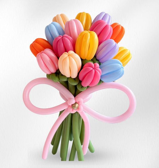 Colorful Life - Balloon Flower Bouquet