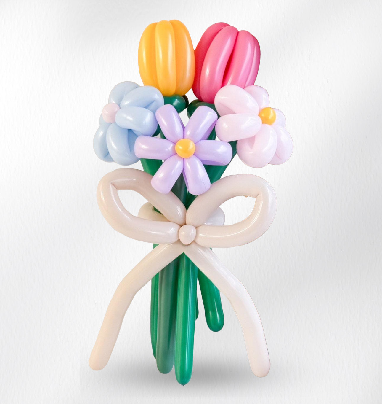 Cuddle Color - Balloon Flower Bouquet