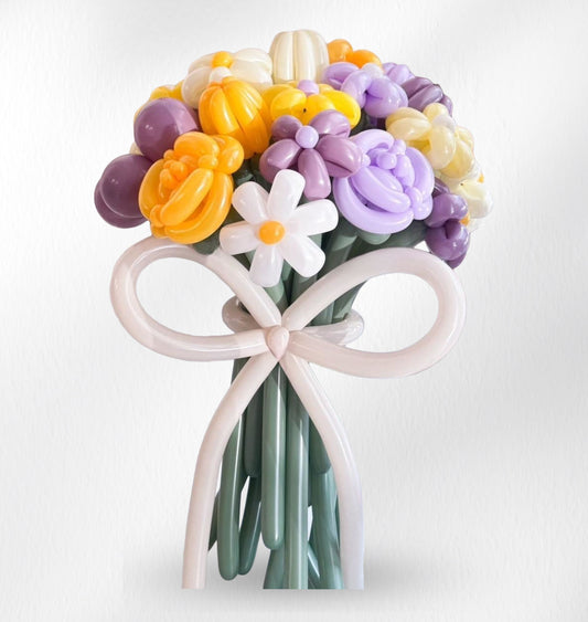Mauve Magic – Balloon Flower Bouquet