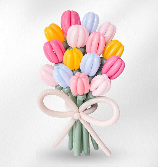 Softly Joy - Balloon Flower Bouquet