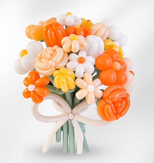 Honey Hug – Balloon Flower Bouquet