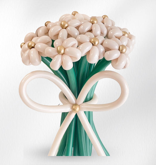 Golden Grace – Balloon Flower Bouquet
