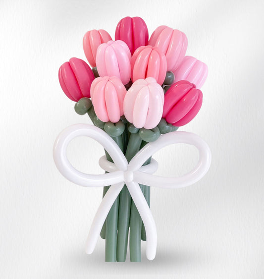 Pinky Perfect - Balloon Flower Bouquet