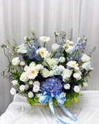 Gentle Grace - Flower Basket - BestBloomBuddy