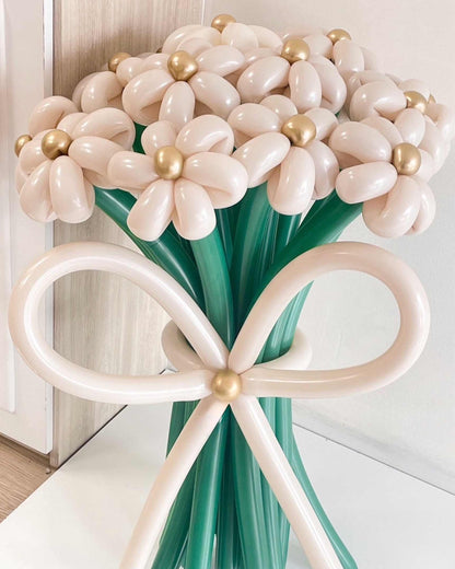 Golden Grace – Balloon Flower Bouquet